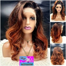 Ella Mae&quot; 13X4 HD Transparent  Lace Frontal,Synthetic Wig, Natural Hairline, Hea - £75.06 GBP