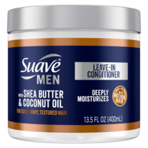 Suave Men Leave In Conditioner With Shea Butter &amp; Coconut Oil 13.5 Oz - £8.52 GBP