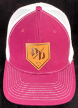 Prost Brewing CO Hat - Snapback Maroon Cap, Mesh Back, Leather Patch - O... - $15.00
