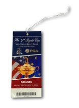 2008 Ryder Cup PGA Authentic Ticket Valhalla Club 9/19 Furyk Speith Cink - £53.44 GBP