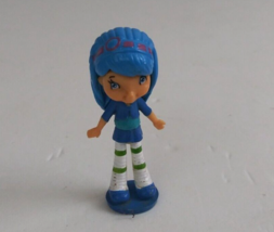 1982 Strawberry Shortcake Blueberry Muffin 1.75&quot; Collectible Mini Figure - £6.05 GBP