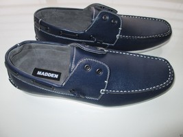 Madden M-GAMER Laceless Boat Shoes Men’S Loafer Dark Blue, Navy 10.5M - £35.87 GBP