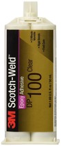 3M Scotch-Weld Epoxy Adhesive Dp100 Clear, 48.5 Ml - $37.99