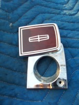 1986 CONTINENTAL TRUNK LOCK COVER TRIM EMBLEM ORNAMEMT OEM USED LINCOLN ... - €80,41 EUR