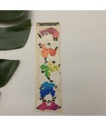 Vintage Cardesigns Message Units Sticker 80s Harlequins Clowns Rainbow C... - $19.79