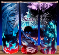 Solo Leveling Anime Sung Jin-woo and Antares Action Cup Mug Tumbler 20oz - $19.75