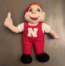 Nebraska Cornhuskers Lil&#39; Red Mascot 10&quot; Plush NCAA College Huskers - £9.92 GBP