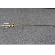 Metal Aquaman Trident weapon,King Atlan&#39;s Gold Trident,Aquaman 1:1 Cosplay prop - £321.34 GBP