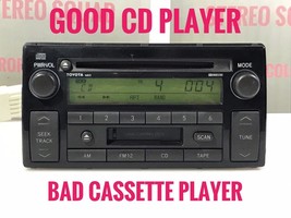 “TO909A” 2002 2003 2004 Toyota Camry Radio Tape CD Player , 86120-AA040 ... - £29.70 GBP