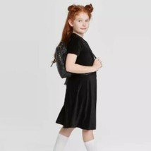 Art Class Stretch Girl&#39;s Black Cord Dress NWT Girl&#39;s Size Small NWT - $10.68
