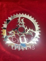 Custom Laser Cut Stainless Steel La Design Sprocket Fit 20 To 26&quot; Bike, Ridable - £55.89 GBP