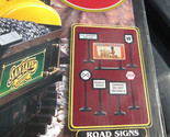 G Scale Train 21 Railroad Rail &amp; Road Signs / Signage by Eztec (Scientif... - $9.95
