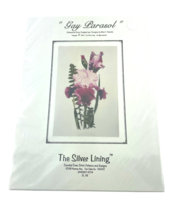 Marc Saastad SL 38 Cross Stitch PATTERN Gay Parasol  Floral  - $30.40