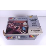 Commodore Vic 20 Keyboard Video Game In Box w/ Manuals Games Cords Controllers - $192.37