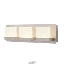 HDC-Alberson Collection 3-Light Brushed Nickel LED Vanity Light - £78.25 GBP