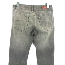 Shorty Junior&#39;s Gray Capris Denim with Pink Green Gray Embroidery Sizes ... - £14.12 GBP