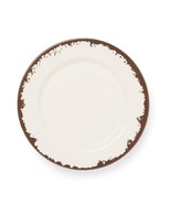 Set of Four (4) Fox Run ~ Melamine ~ Distressed ~ OFF-WHITE ~ 8&quot; Salad P... - €34,24 EUR