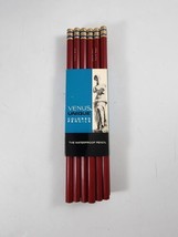 Venus Unique Colored Pencils Lot Of 12 New Old Stock Dark Red 1227 - £17.06 GBP