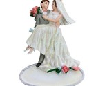 Gallarie II Ornament Bride and Groom Brunettes Christmas  Hanging - £8.43 GBP