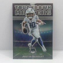 2022 Panini Mosaic Football Justin Herbert Touchdown Masters TD-5 Chargers - £1.56 GBP