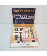 2 JOYCE MEYER AUDIO CD HOW TO ATTACK ANXIETY &amp; Overcome the Enemy God&#39;s ... - £11.02 GBP