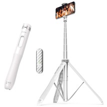 51&quot; Selfie Stick Tripod, All In One Extendable Phone Tripod Stand With Bluetooth - $52.99