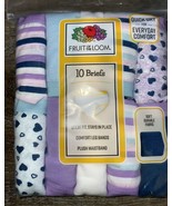 Fruit Of The Loom ~ Girls Tagless 10-Pair Underwear Brief Cotton (A) ~ S... - $20.29 CAD