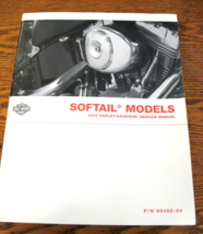 2004 Harley-Davidson Softail SERVICE Shop MANUAL Night Train Fatboy Xlnt - £102.40 GBP