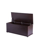 15.75 x 39.25 x 15.75 in. Wooden Storage Organizing Toy Box Brown - Rect... - $266.30