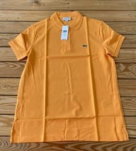 Lacoste NWT $95 Men’s Short Sleeve Polo Shirt Size L Tangerine T10 - £39.48 GBP