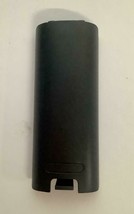 NEW Battery Back Cover Case for Door Nintendo Wii Remote Controller BLACK - £4.39 GBP