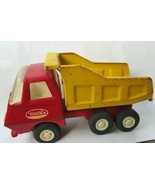 VINTAGE RED/YELLOW TOY TONKA DUMP TRUCK MOUND MINN 55010 PRESSED STEEL - €16,12 EUR
