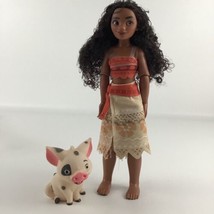 Disney Moana Movie Fashion 11&quot; Doll Toy Pet Pig Pua Adventure Figure Pri... - $30.64