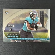 2021 Panini Playoff Football Travis Etienne Jr. Behind The Number BTN-TET - £1.55 GBP