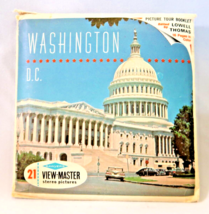 View Master Reels Washington DC Complete Set with Booklet A 790 Vintage - £9.80 GBP
