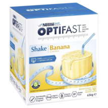 Optifast Vlcd Shake Banana - Pack Of 12 (53g Each) - £118.88 GBP