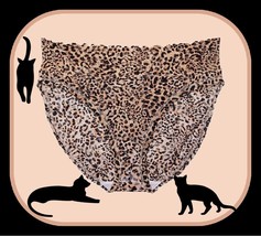 XL  Leopard THE LACIE ALL Floral Lace Victorias Secret High- Leg Brief Panty - £9.83 GBP