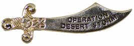 OPERATION DESERT STORM SWORD LAPEL PIN OR HAT PIN - VETERAN OWNED BUSINESS - £4.46 GBP