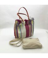 Jen &amp; Co Madison Handwoven Bag in Bag Handwoven BohoTote &amp; Smaller Cross... - €40,79 EUR