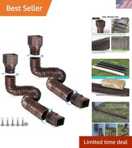 Heavy-Duty Downspout Extensions for Effective Rainwater Drainage - 21-68... - $39.50