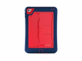 NEW Griffin Survivor Slim for iPad Mini 4th gen Night Blue/Red Drop Protection - £23.63 GBP