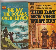 Day The Oc EAN S Overflowed &amp; Day New York Went DRY--1964 &quot;Disaster&quot; Novels - £11.75 GBP