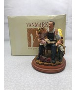 Vanmark “To The Rescue” Fireman With Kids Figurine 1997 Vintage KG - $54.28 CAD