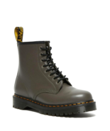 P-1450953 New Dr. Martens Khaki Grey 1460 Bex Leather Platform Boots Siz... - £114.59 GBP