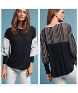 Anthropologie Tiny Raye Printed Top Medium - $37.95 CAD