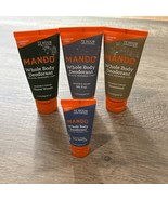 4 Mando Whole Body Deodorant Invisible Unscented Clover Woods Mt Fuji Pr... - €17,84 EUR