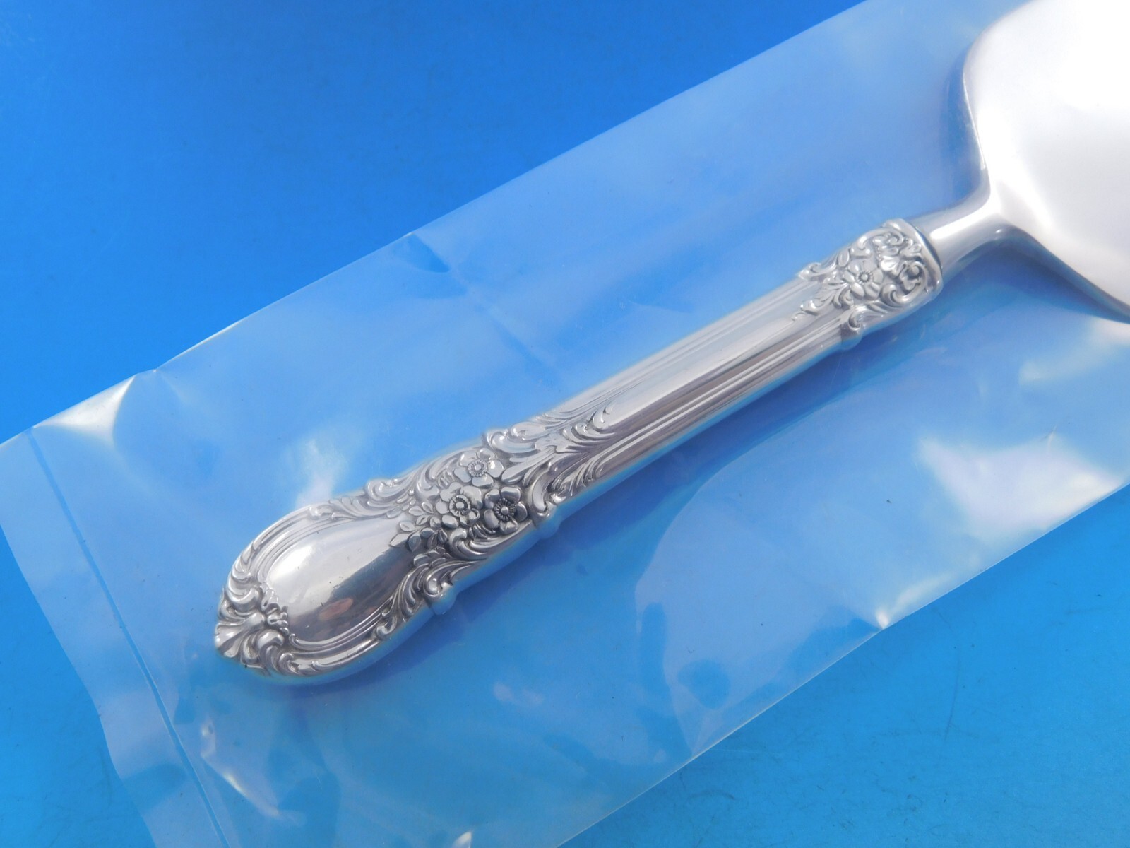 American Victorian by Lunt Sterling Silver Wedding Cake Set Server 2pc Custom HH Item image 10