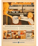 General Electric GE Big Capacity Handwashables Mom Son-1964 Vintage Prin... - $14.14 CAD