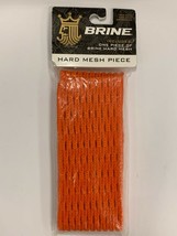 Brine Lacrosse Hard Mesh Restringing Piece, Orange - £5.16 GBP