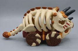 2008 Mattel Imaginext Dinosaur Skeleton Vehicle Car Lost Creatures Triceratops - $12.86